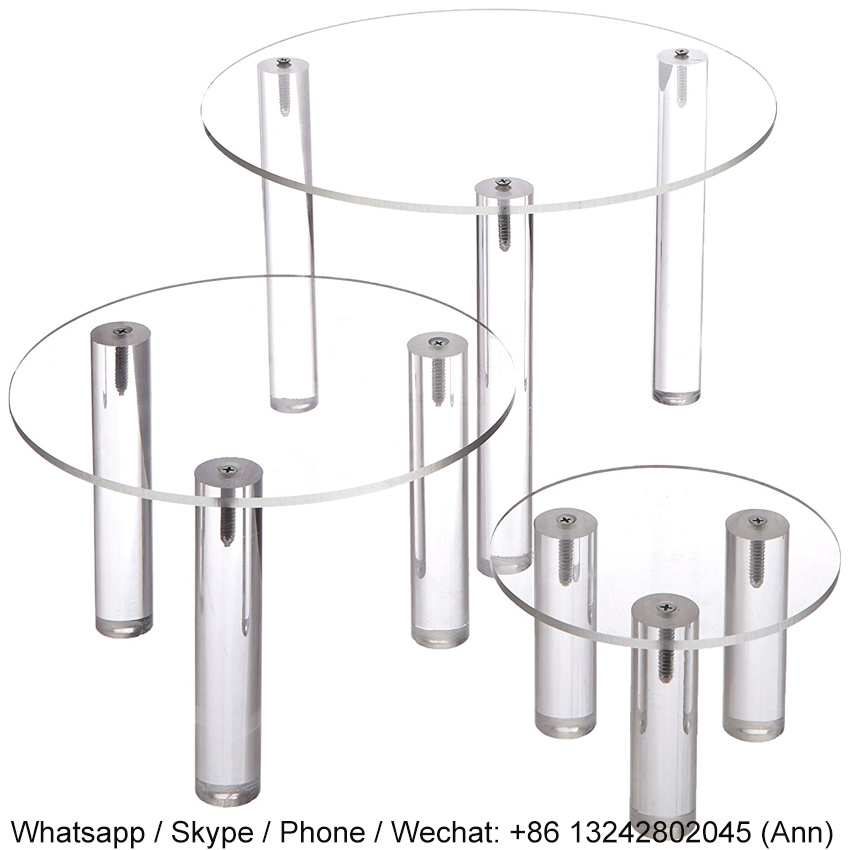 Customize Clear Acrylic Display Stand Store Exhibition Display Stand/Desk