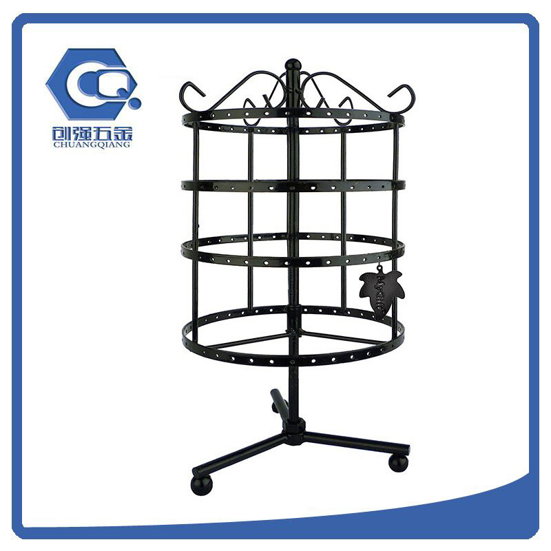 Counter Rotating Metal Jewelry Display Rack