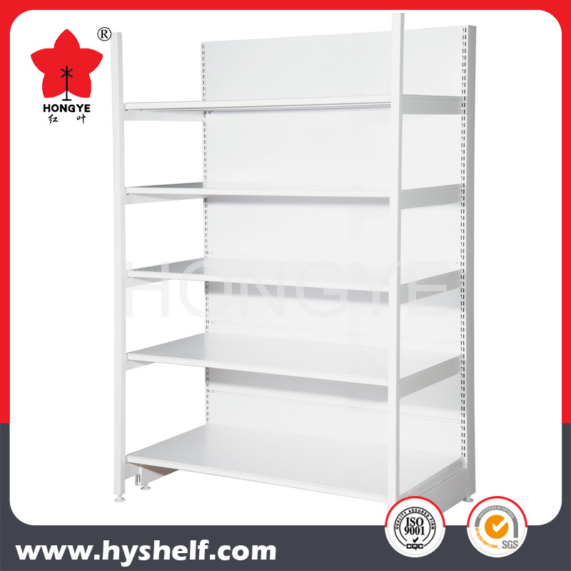 Four Upright Heavy Duty Supermarket Gondola Shelving