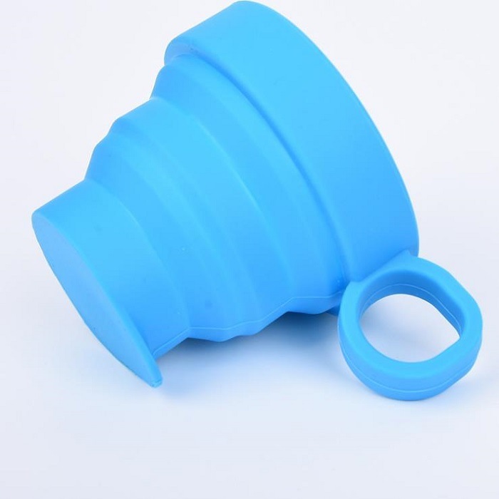Heat Resistant Food-Grade Unbreakable Silicone Foldable Cup