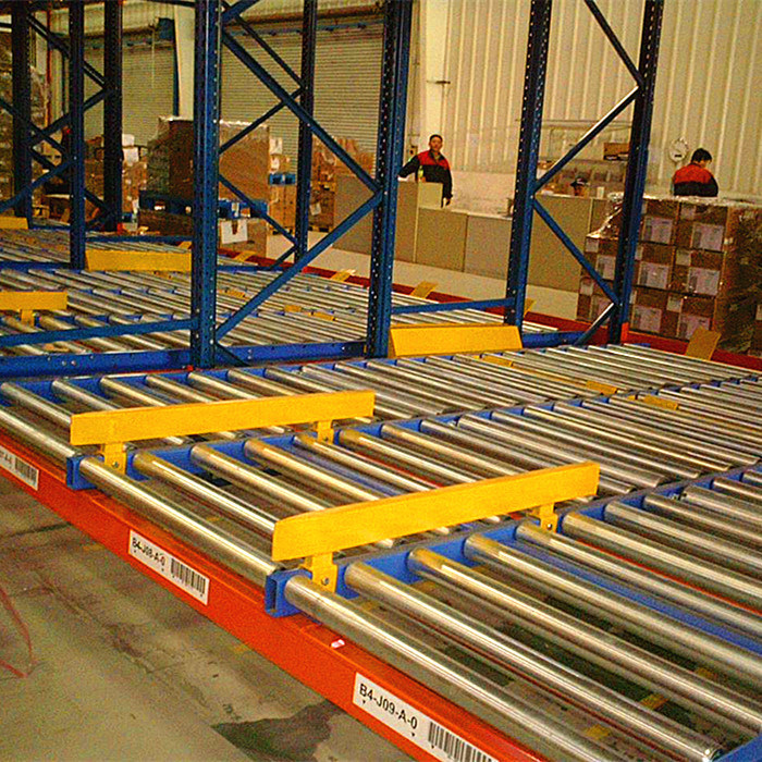 Gravity Rack for Pallet Live Storage