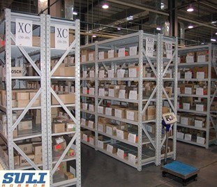 Warehouse Metal Angle Steel Shelf with CE Certification