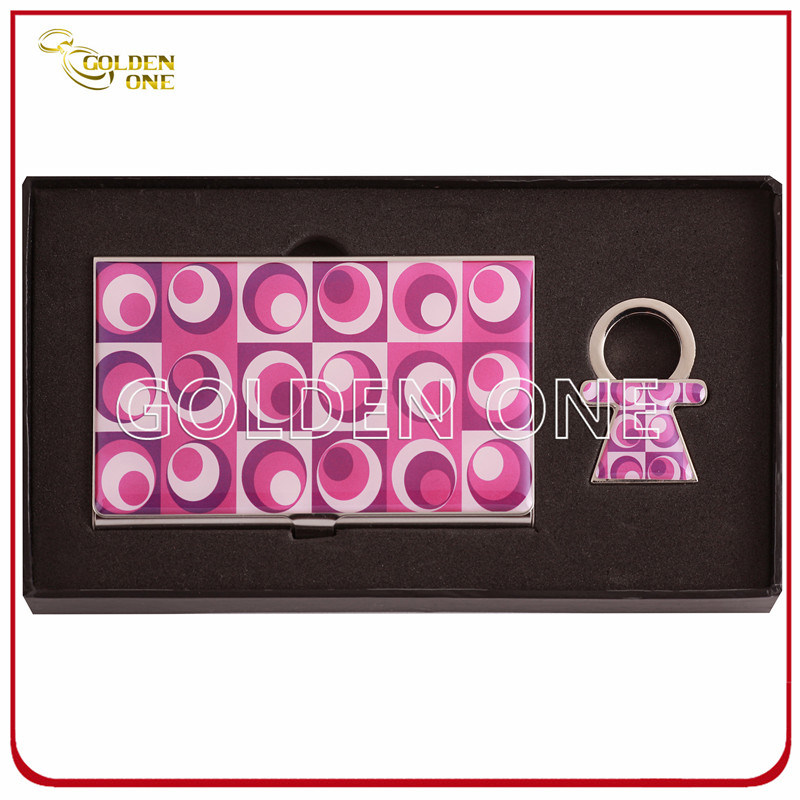 Novel Epoxy Coating Metal Card Case & Key Holder