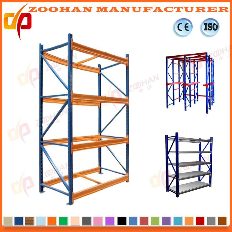 Customized Middle Duty Metal Wholesale Warehouse Storage Rack (Zhr327)