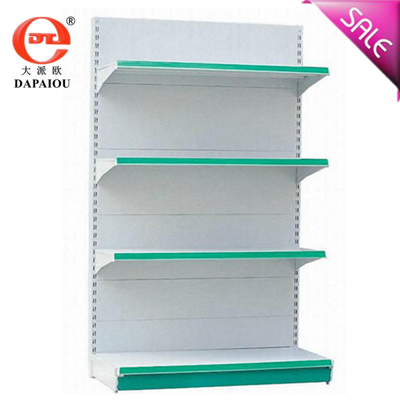 Metal Back panel Supermarket Shelving