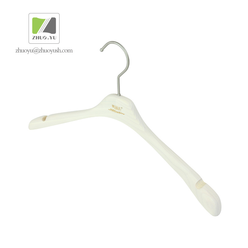 Pine Wood Clothes Hanger for Exclusive Underwear Shop