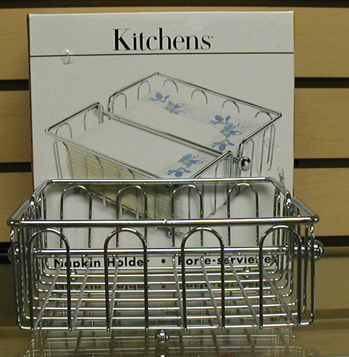 Simple Kitchen Metal Napkin Holder Basket