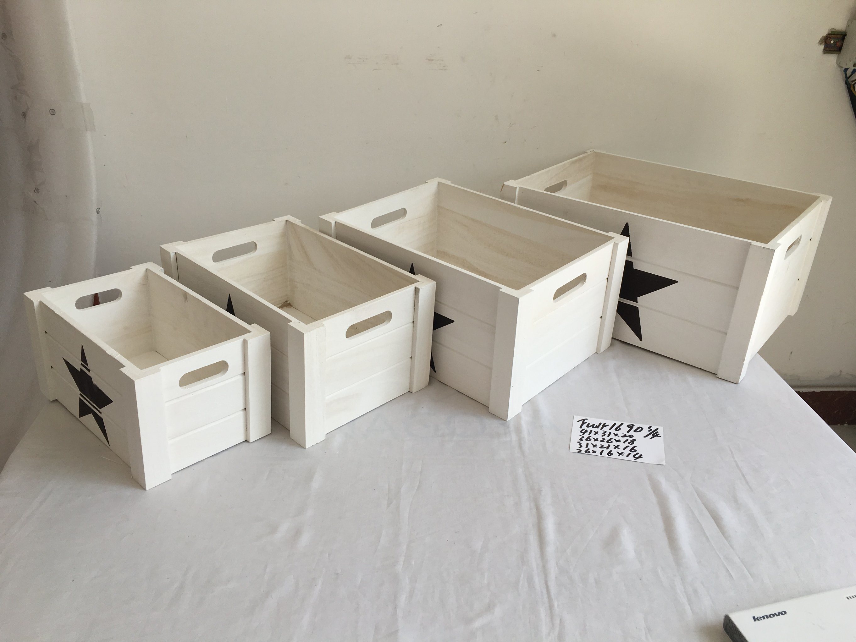 Customized Eco-Friendly Wooden Crate Wooden Box for Storage