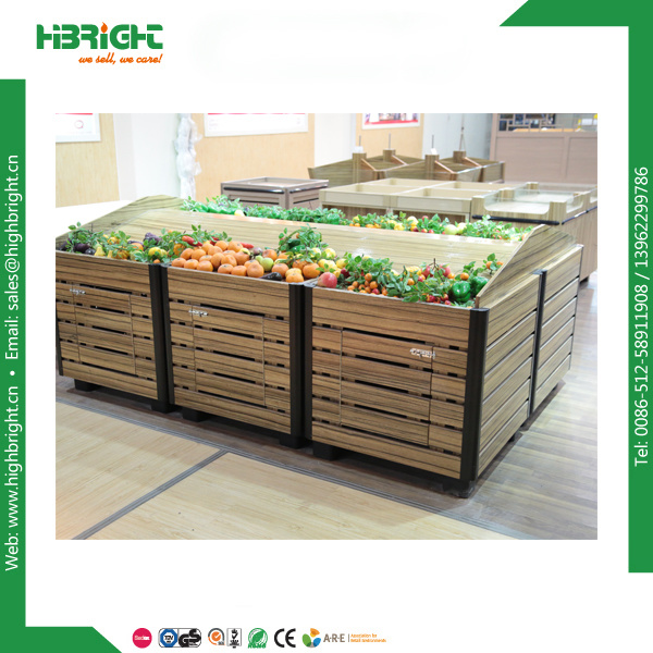 Supermarket Fruits and Vegetables Display Rack