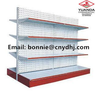 Ce Proved White Double Sided Supermarket Shelf