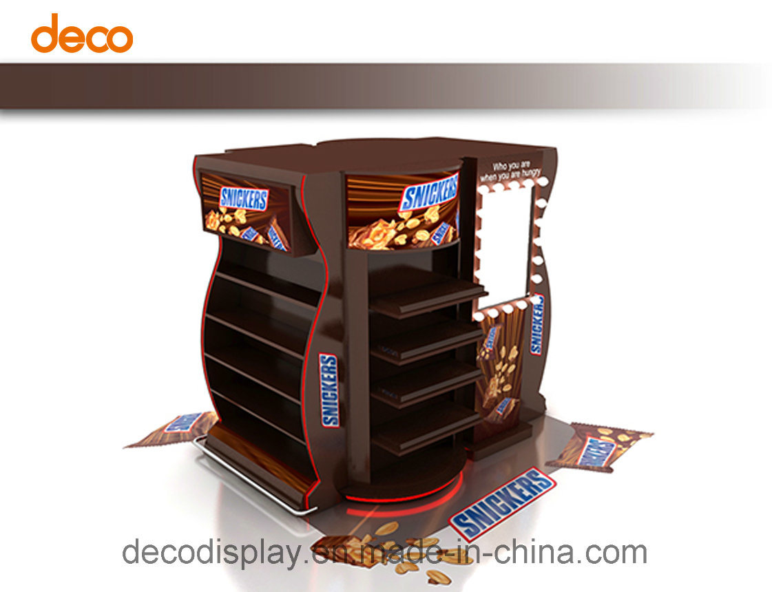 Corrugated Paper Display Stand Cardboard Display Shelf for Promotion