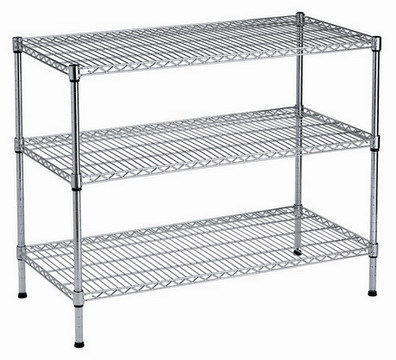 3 Tier Metal Wire Rack Shelving