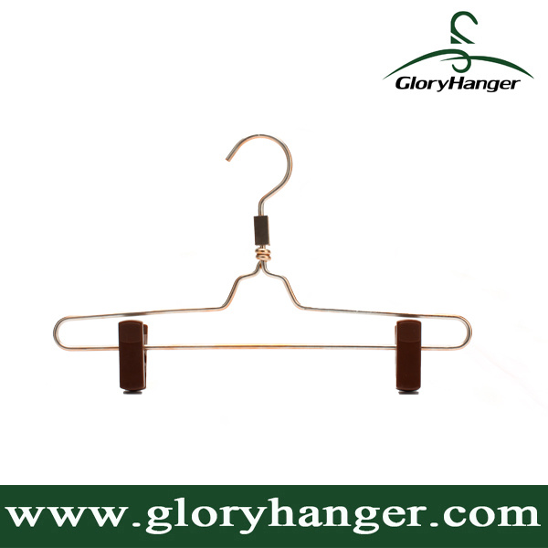 Hight Quality Aluminium Cloth Hanger with Clips for Store Ficture (GLMH01)