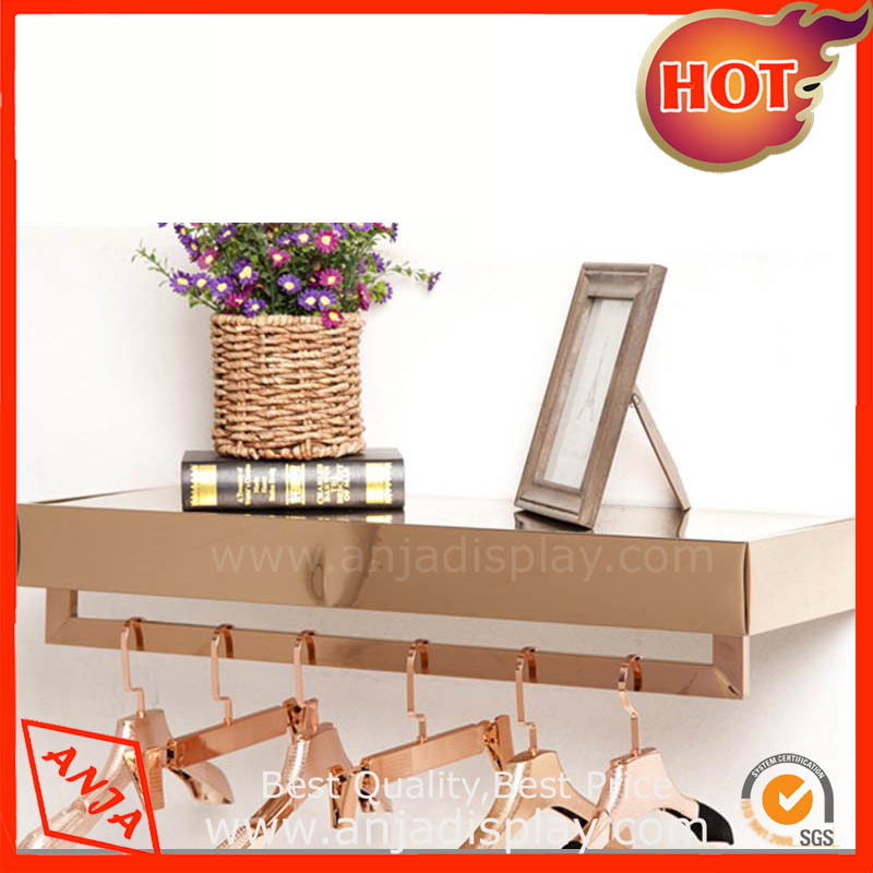 Wall Mount Metal Clothes Display Rack