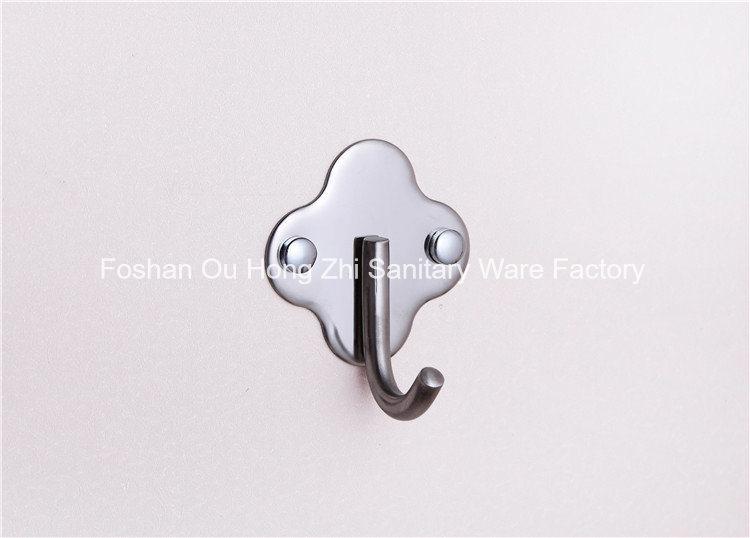 Stainless Steel Single Coat Hanger for Bathroom