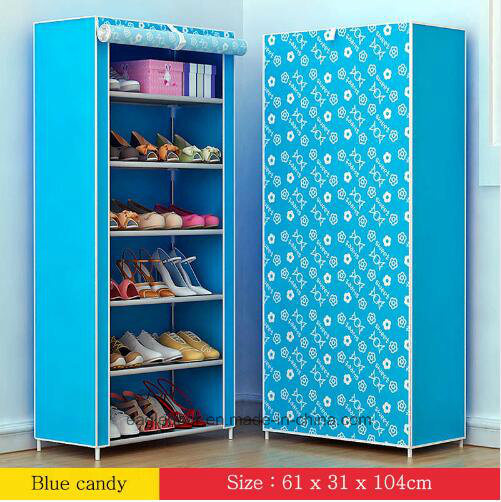 Shoe Cabinet Shoes Racks Storage Large Capacity Home Furniture DIY Simple Portable Shoe Rack (FS-08A) 2018