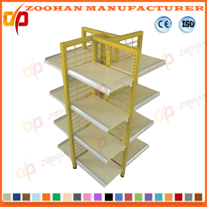 Popular Supermarket Display Store Stand Shelf (ZHs653)