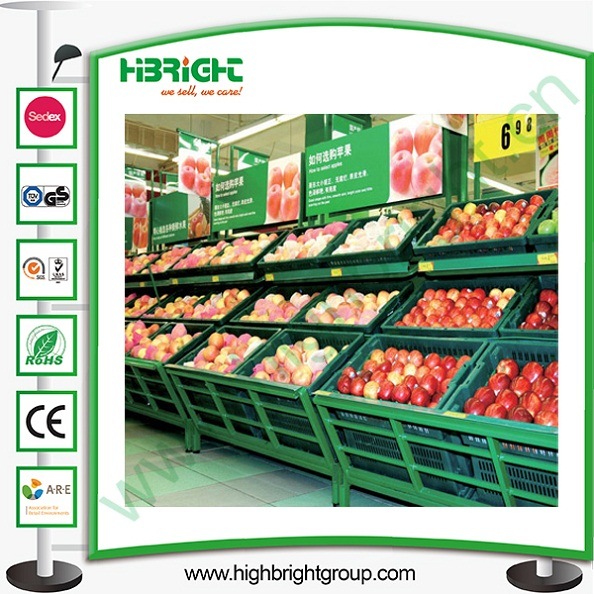 New Design Vegetable Display Stand and Fruit Racks