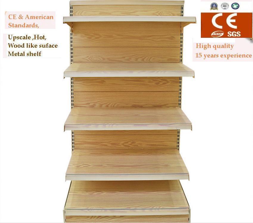 Ce Wood Surface Single Side Wall Shelve/Shelf