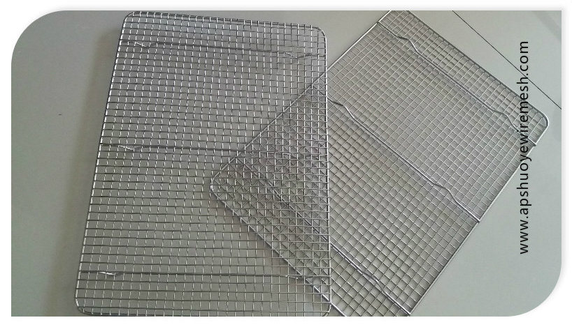 Weled Wire Mesh Cooling Rack for Cake or Bread