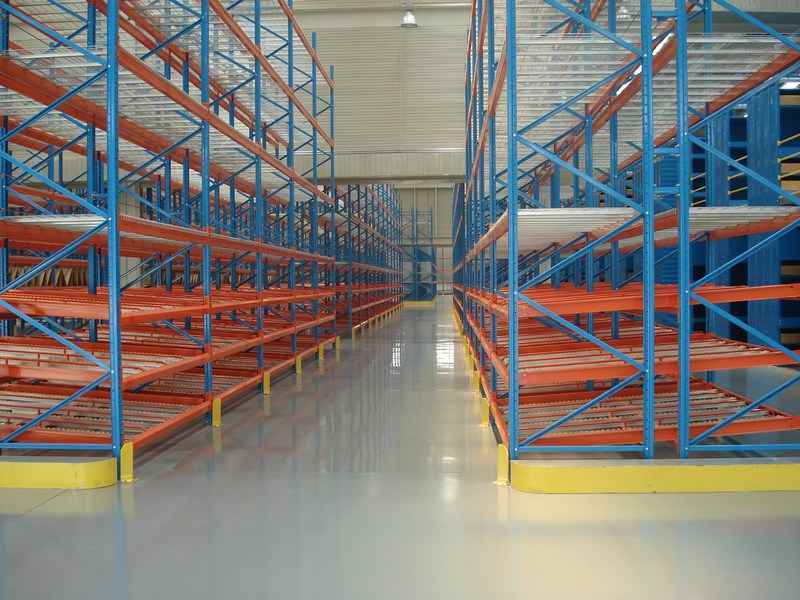 High Density Carton Flow Pallet Racking for Warehouse Storage