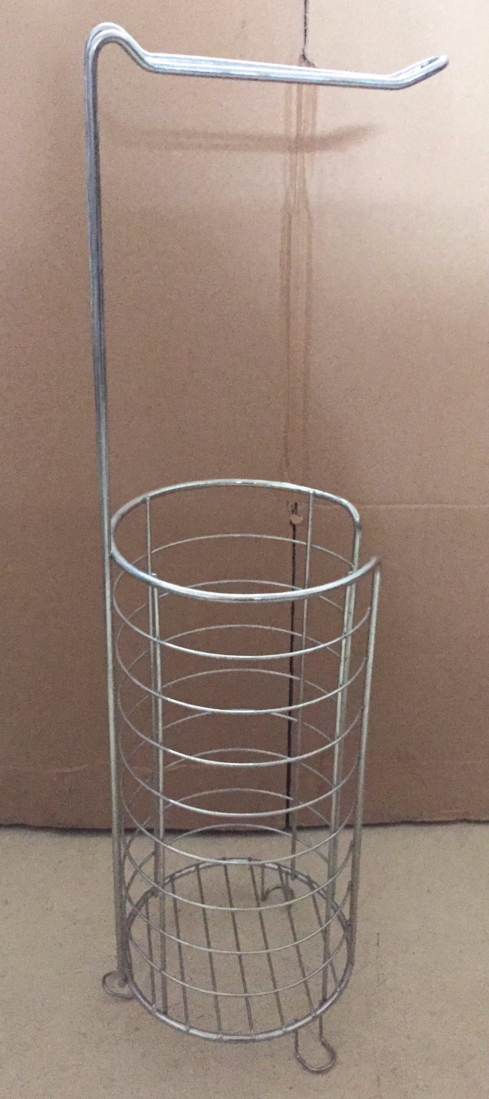 Chrome Plating Metal Wire Standing Towel Rack