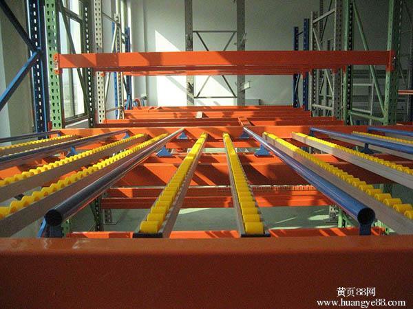 Gravity Flow Rack for Warehouse Storage