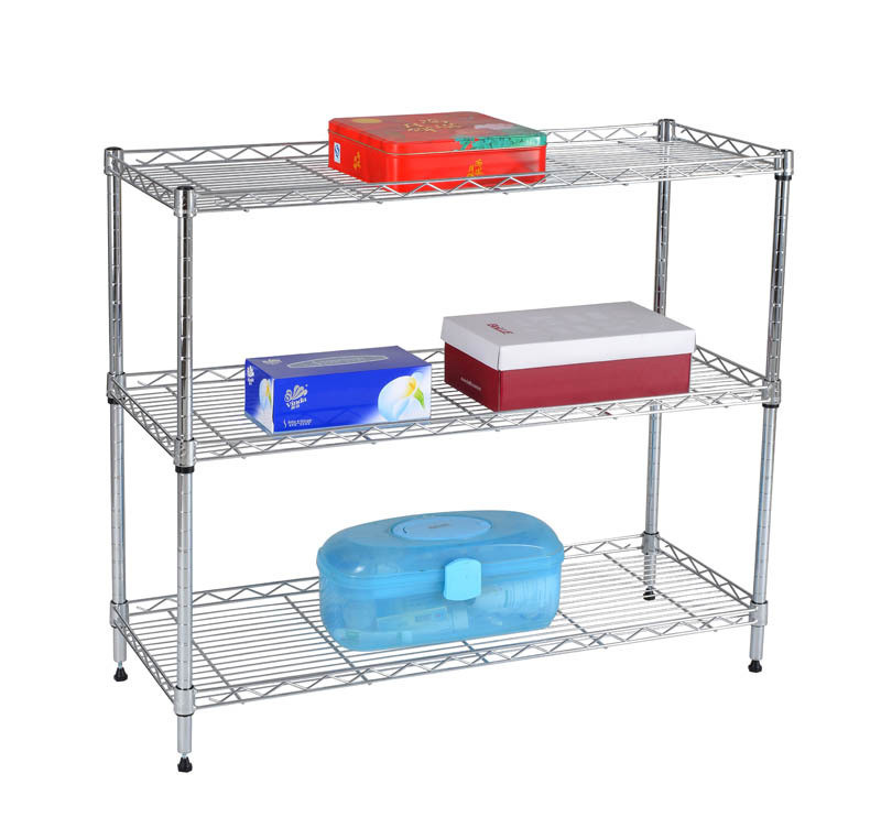 Stainless Steel Wire Office Shelving