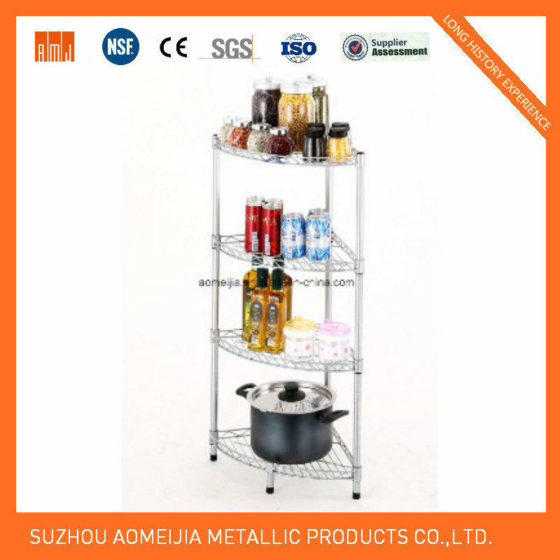 Coner Wire Display Exhibition Shelving for Canada Market