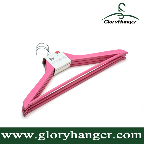 for Supermarket Use Set Rubber Coated Cloth Hanger