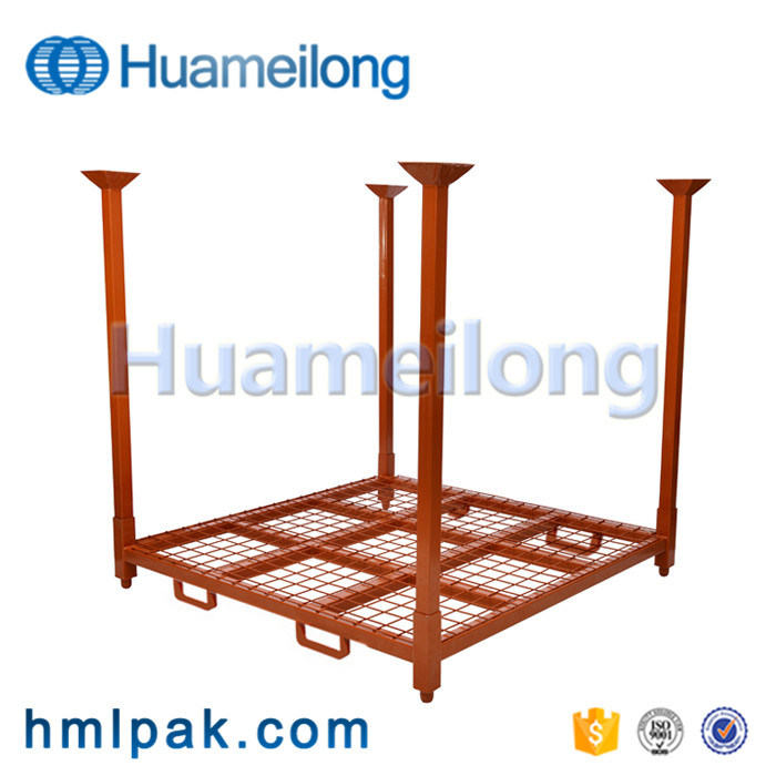 Foldable 2-Way Entry Type Rigid Welding Tire Rack with Forklift