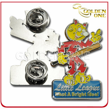 Customized Die Struck Iron Soft Enamel Badge