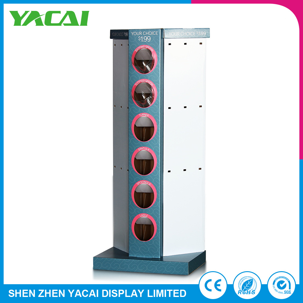 Custom Paper Connect Exhibition Stand Floor Display Rack Factory