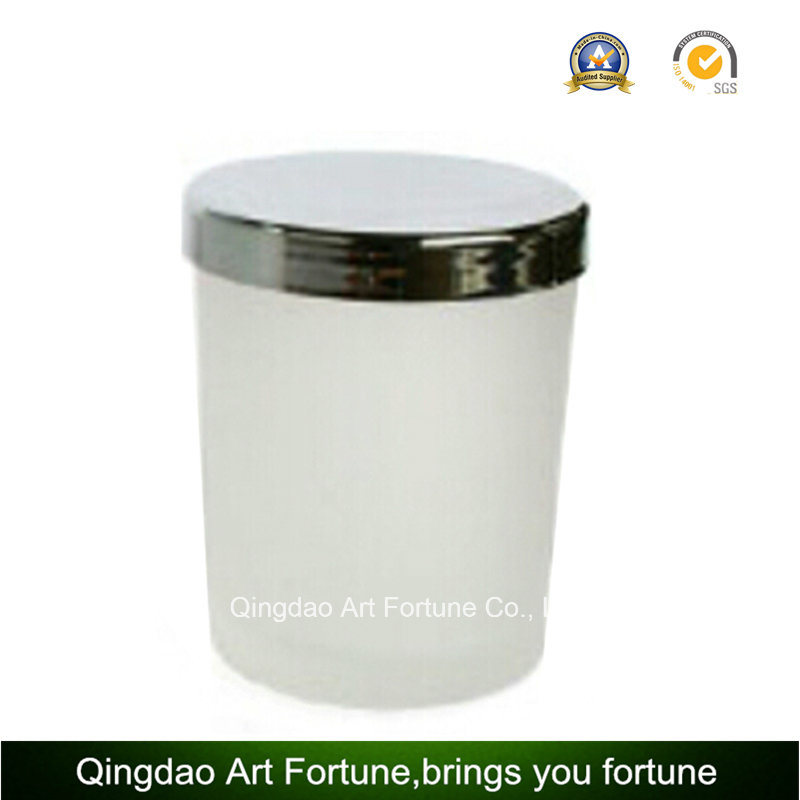 Metal Lid Glass Candle Holder for Candle Manufacturer