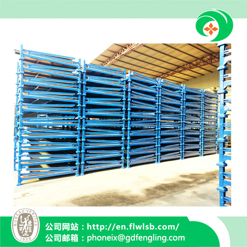 Folding Stacking Rack for Warehouse Storage with Ce Approval