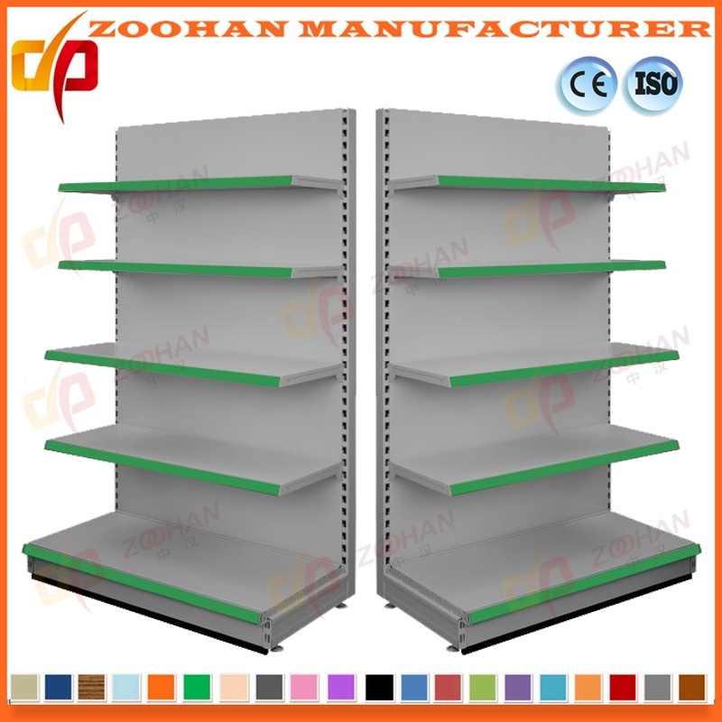 Industrial Wall Shelves Supermarket Retail Storage Display Racks Shelving (Zhs403)