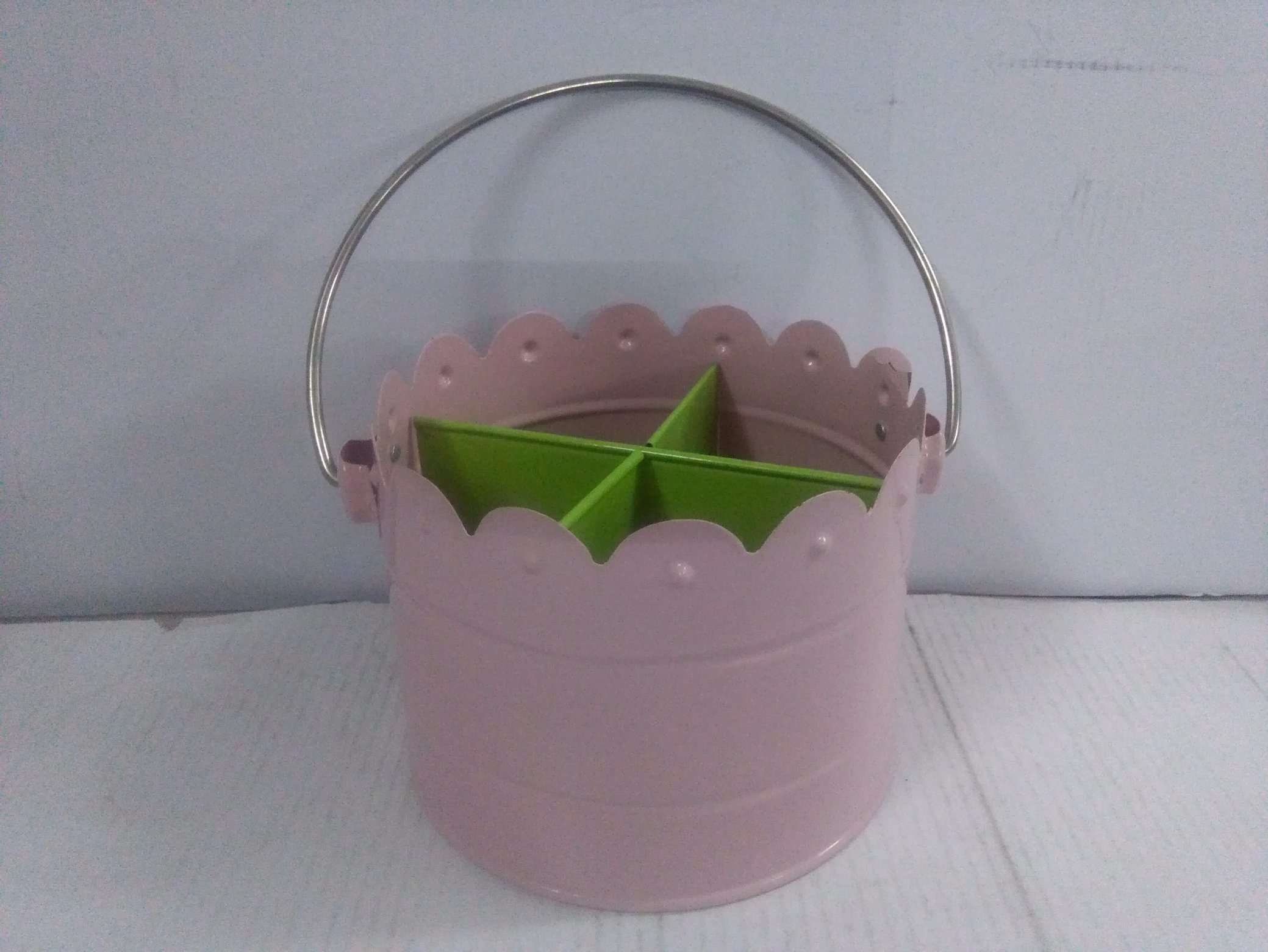 4 Compartment Metal Utensil Holder