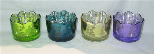 Wedding Decorative Glass Tealight Candle Cup