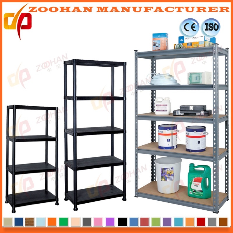 Metal Warehouse Home Storage Shelf Kithchen Garage Shelving Rack (Zhr216)