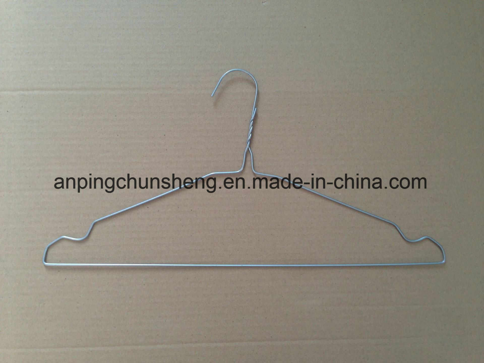 Powder Coated Wire Hanger for Simply Laundry