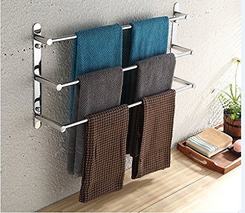 Metal Triple Tiers Bathroom Towel Rack