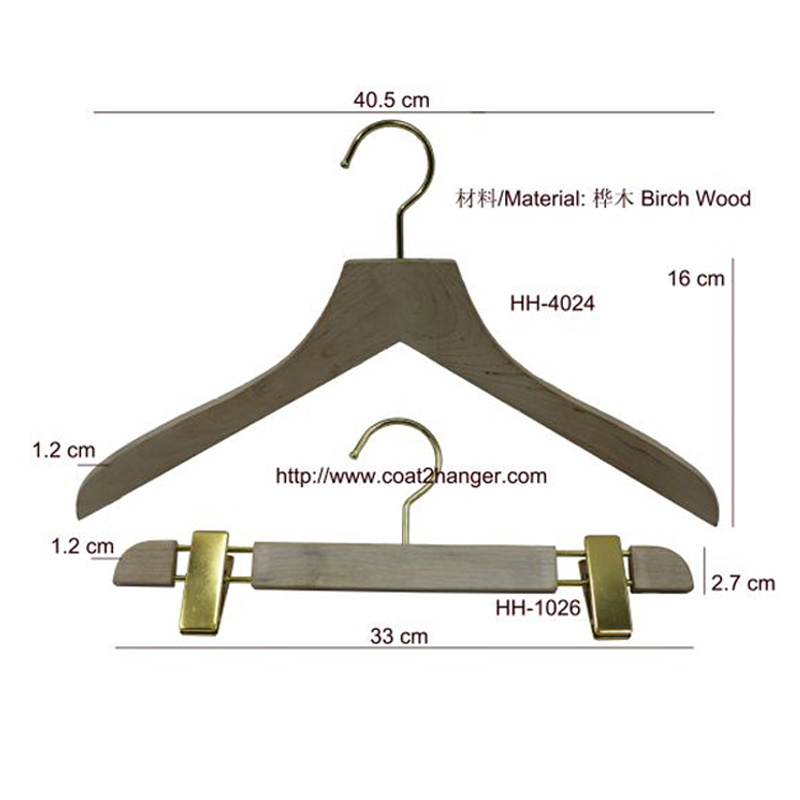 Female Wooden Clothes Hanger