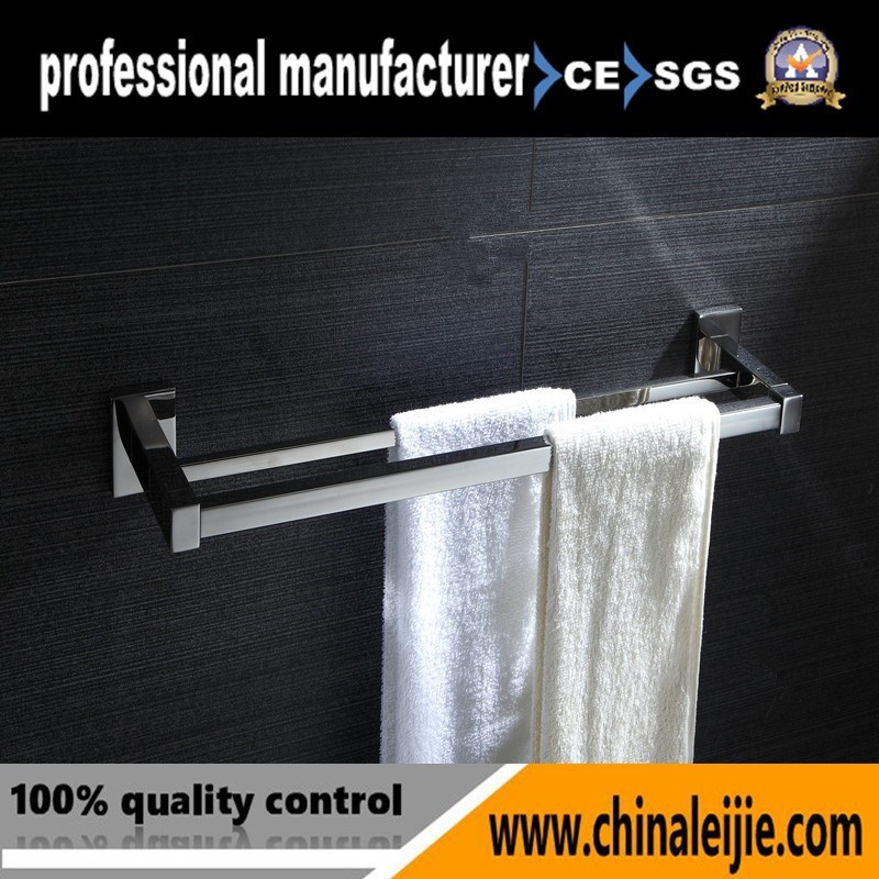 Modern Design Bathroom Hardware Double Towel Bar