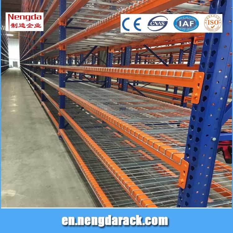 Teardrop Rack Wirh Deck Mesh HD Pallet Rack