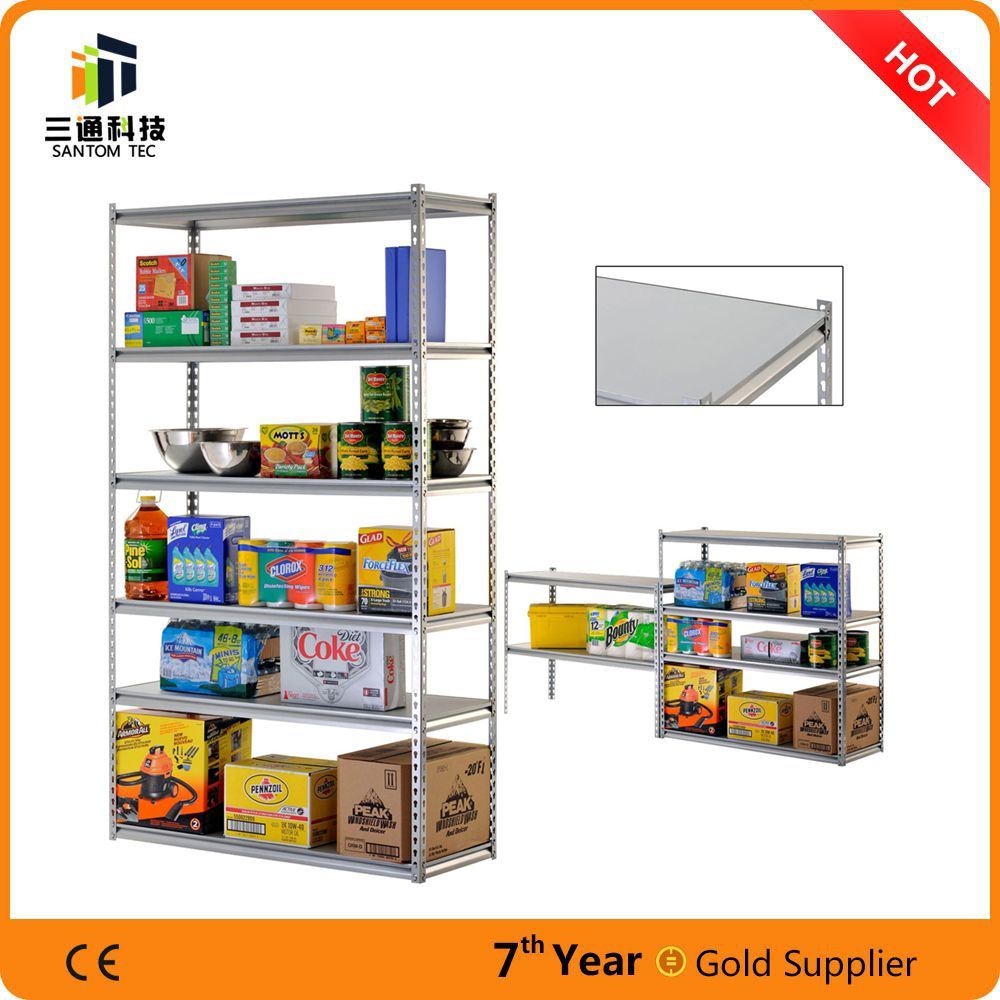 6 Shelf Storage Rack, Steel Warehoue Rack, Garage Tool Rack