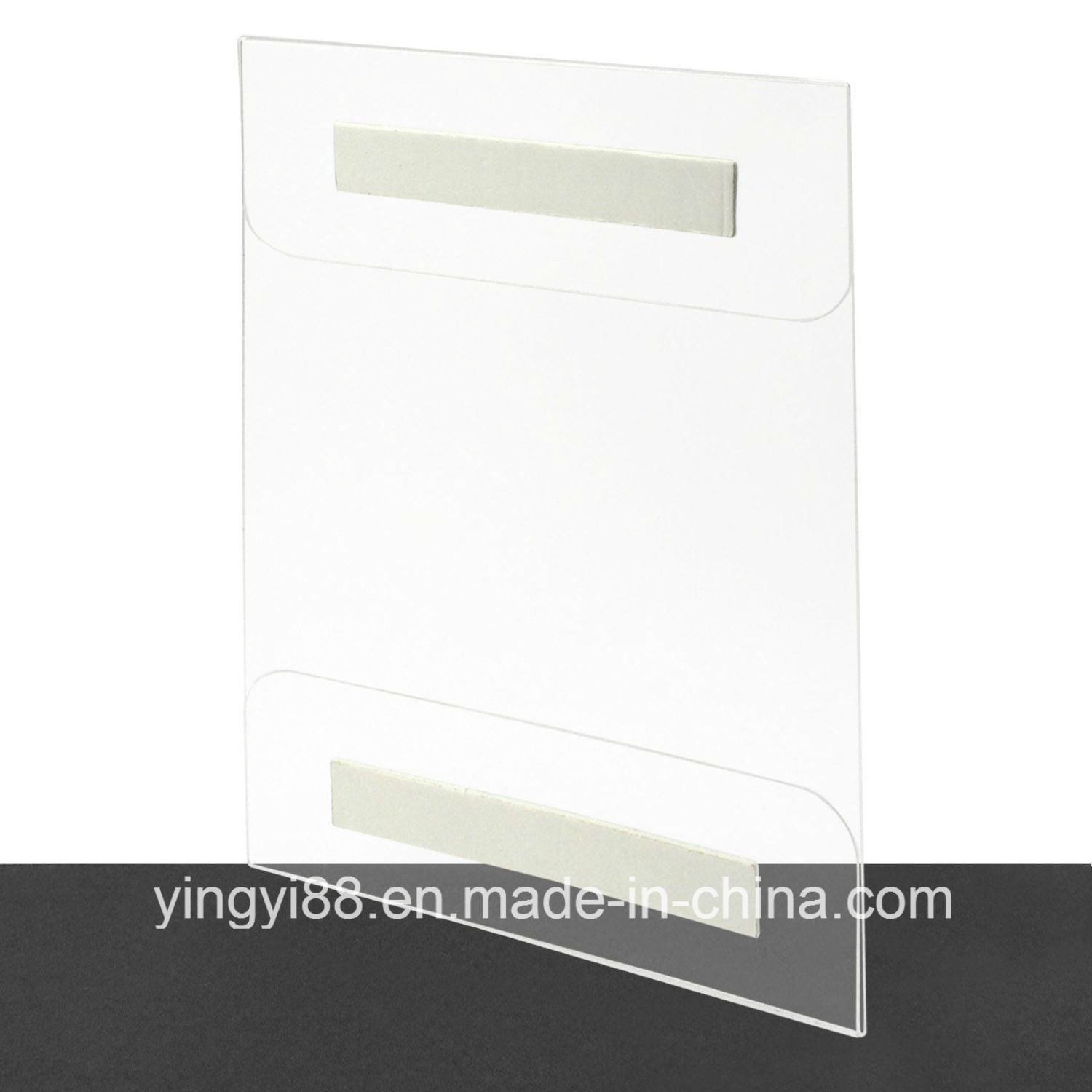 Wall Mount Acrylic Sign Holder 8.5 X 11 with Extra Strong Adhesive