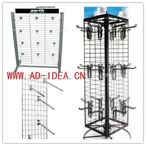 Wire Mesh Display Stand Replaced Hooks and Hangers