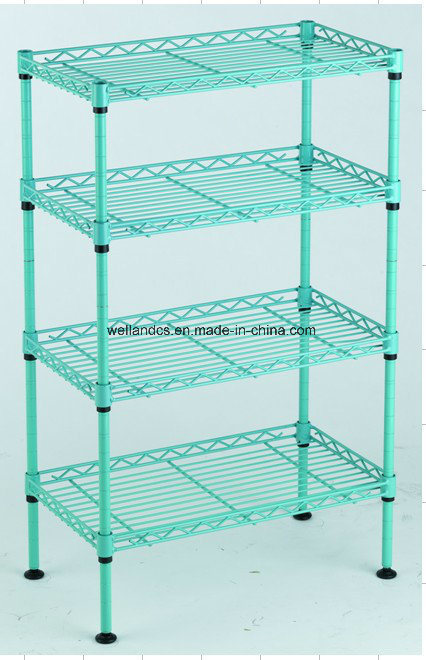 Powder Coated DIY 40kg Metal Bathroom Corner Wire Rack