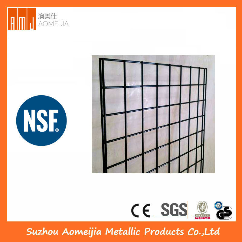 New Heavy Duty Black Grid Wall Panel for Display