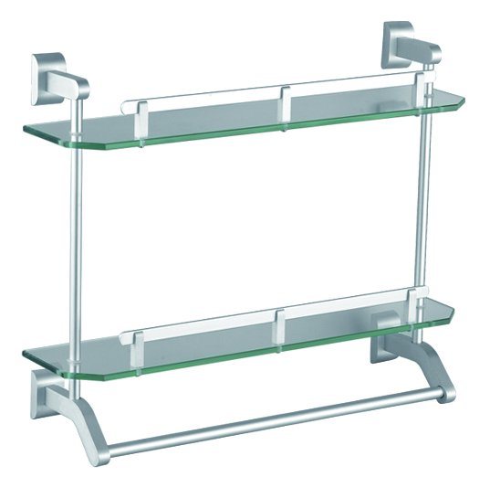 79280 Double Layer Glass Shelf